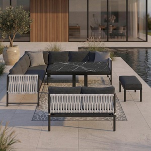 Bessagi Garden, Dining-loungeset Polly 5-teilig 