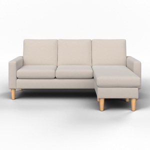 Bessagi Home, Wohnlandschaft Noemie Beige Webstoff