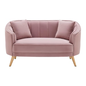 Bessagi Home, Sofa Hope Rosa Samt