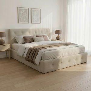 Bessagi Home, Polsterbett Julie ca. 180x200 cm Beige