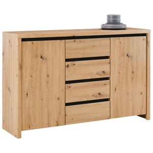 Modern Living, Sideboard in Eichefarben