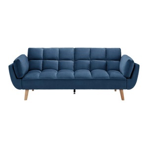 Bessagi Home, Bettsofa CORA blau CORA, canapé-lit CORA