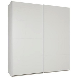 undefined, Schwebetürenschrank in Weiss ca. 203x222cm, Schwebetürenschrank in Weiss ca. 203x222cm