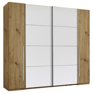 Based, Schwebetürenschrank in Eichefarben, armoire à portes coulissantes in Eichefarben
