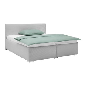 Modern Living, Polsterbett Lesia in Grau ca. 200x200cm, Polsterbett Lesia in Grau ca. 200x200cm