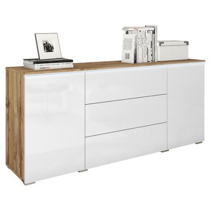 P & B, Sideboard Vera Eiche/weiss  150/67,9/39,5 cm 3 Schublade(n) 