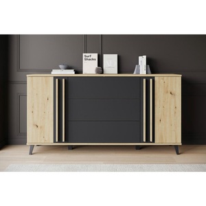P & B, Sideboard Helsinki 150  150/77,8/39,5 cm 3 Schublade(n) 