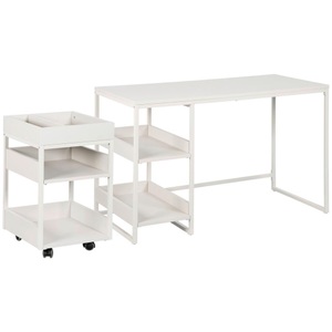 Momax, Schreibtisch Wall 120, 42/60, 42/76, 69 cm Kaschmir 