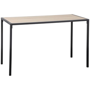 Based, Schreibtisch Arian Schwarz/sonoma Eiche 120/60/75 cm Schwarz, Sonoma Eiche 