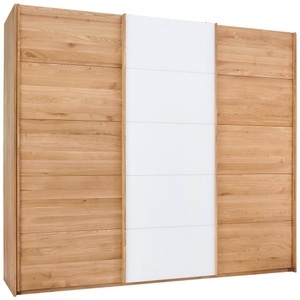 ecoTree, Schwebetürenschrank in Eichefarben/Weiß, Schwebetürenschrank in Eichefarben/Weiß