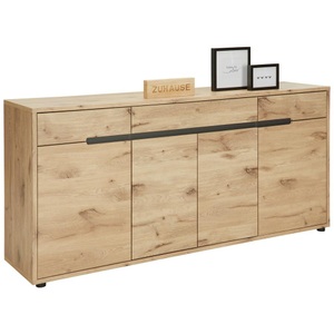 Momax, Sideboard Bellano In Viking Oak Nature  185/87/44 cm 3 Schublade(n) 