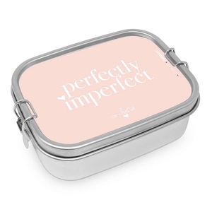 undefined, Lunchbox Perfectly Imperfect aus Edelstahl