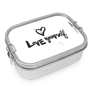 undefined, Lunchbox Love yourself aus Edelstahl