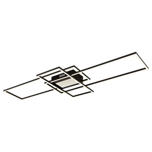 Globo, Deckenlampe 3D SAUNDERS variable Intensität 42cm 60W schwarz