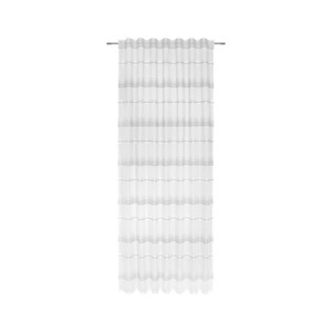 Modern Living, Fertigvorhang Louis Grau/Weiß 140x245cm, Fertigvorhang Louis Grau/Weiß 140x245cm