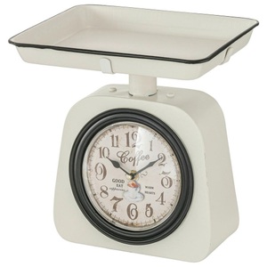 undefined, Tischuhr Waage II aus Metall