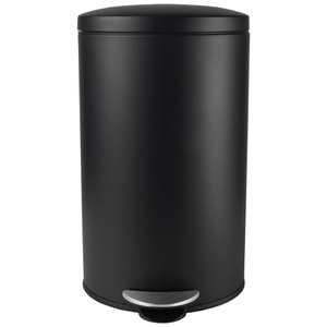 Modern Living, Treteimer James aus Edelstahl ca. 20l, Treteimer James in Schwarz ca. 20 l