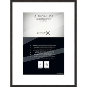 Premium Living, Bilderrahmen Quattro ca. 63x83cm, Bilderrahmen Aluminium ca. 63x83cm