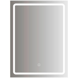 mutoni design, Spiegel mit LED Beleuchtung silber 60x80