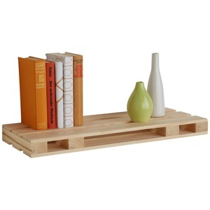 Modern Living, Wandregal aus Kiefer Massiv, Wandregal aus Kiefer Massiv