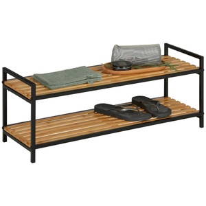 Momax, Schuhregal Azra II Naturfarben/Schwarz