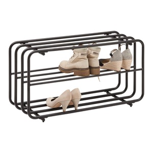 Momax, Schuhregal Pipe Schwarz
