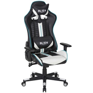 Modern Living, Gamingstuhl in Schwarz/Weiß, Gamingstuhl in Schwarz/Weiß