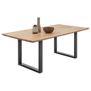 Livetastic, Livetastic Esstisch in holz 200/100/74 cm , Bennet B: 200 CM Eiche , Eichefarben , Eiche , massiv , 100x74 cm , geölt,Echtholz , 000572024301, Stolkom Esstisch »Bennet«, Eiche Massivholz, Tisch mit Schweizer Kante