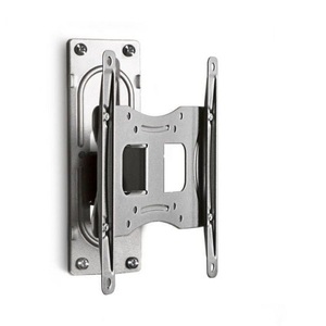 VCM, Universal TV VESA Wandhalterung Halter Fernsehhalter neigbar schwenkar B-FS1 Universal TV VESA Wandhalterung Halter Fernsehhalter neigbar schwenkar B-FS1, VCM - Universal TV Halterung | VESA Wandhalterung | Halter Fernsehhalter neigbar schwenkbar | Belastbarkeit bis zu 15 kg - B-FS1, Silber, 22cm