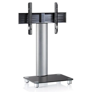 VCM, Universal TV VESA Standfuß Ständer Fernseh Rack Alu Glas rollbar Rollen Tosal Universal TV VESA Standfuß Ständer Fernseh Rack Alu Glas rollbar Rollen Tosal, VCM - TV Standfuß | Alu Fernseh Ständer rollbar ESG-Sicherheitsglas| Maße ca. H. 100 x B. 60 T. 44 cm Tosal, cm, Schwarz