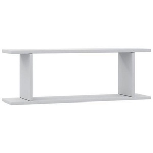 VCM, home24 Wandregal Sirola, MID.YOU Wandregal 80/28/19,7 cm , Sirola , Weiss , Holzwerkstoff , 80x28x19.7 cm , melaminharzbeschichtet,Nachbildung , 000657009301
