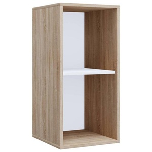 VCM, Holz Büro Stand Regal Bücher Ordner Aktenregal Ordnerregal Bücherregal Lona l 2f Holz Büro Stand Regal Bücher Ordner Aktenregal Ordnerregal Bücherregal Lona l 2f, MID.YOU Aktenschrank 35/74/37 cm , Lona I , Sonoma Eiche , Holzwerkstoff , 1 Fächer , 35x74x37 cm , melaminharzbeschichtet,melaminharzbeschichtet,Nachbildung,Nachbildung , 000657014063