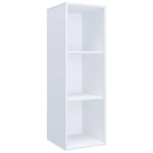 VCM, Holz Büro Stand Regal Bücher Ordner Aktenregal Ordnerregal Bücherregal Lona l 3f Holz Büro Stand Regal Bücher Ordner Aktenregal Ordnerregal Bücherregal Lona l 3f, MID.YOU Aktenschrank 35/110/37 cm , Lona I , Weiss , Holzwerkstoff , 2 Fächer , 35x110x37 cm , melaminharzbeschichtet,melaminharzbeschichtet,Nachbildung,Nachbildung , 000657014065