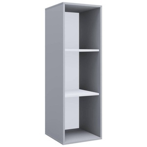 VCM, Holz Büro Stand Regal Bücher Ordner Aktenregal Ordnerregal Bücherregal Lona l 3f Holz Büro Stand Regal Bücher Ordner Aktenregal Ordnerregal Bücherregal Lona l 3f, MID.YOU Aktenschrank 35/110/37 cm , Lona I , Grau , Holzwerkstoff , 2 Fächer , 35x110x37 cm , melaminharzbeschichtet,melaminharzbeschichtet,Nachbildung,Nachbildung , 000657014068