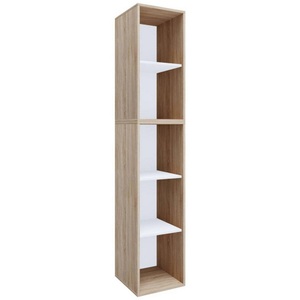 VCM, Holz Büro Stand Regal Bücher Ordner Aktenregal Ordnerregal Bücherregal Lona l 5f Holz Büro Stand Regal Bücher Ordner Aktenregal Ordnerregal Bücherregal Lona l 5f, VCM - Holz Büro Stand Regal Bücher Ordner Aktenregal Ordnerregal Bücherregal Lona l 5f, One Size, Braun