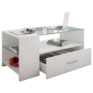 VCM, Holz Couchtisch Tindala Holz Couchtisch Tindala, VCM - Holz Couchtisch Tindala, One Size, Weiss