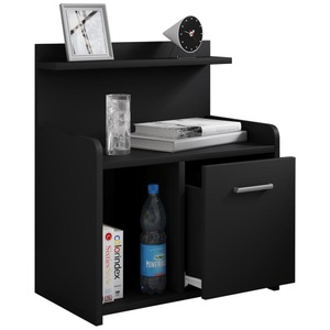 VCM, Hoher Nachtschrank Beistelltisch Schublade Konsole Boxspring Nachttisch Nilasa Hoher Nachtschrank Beistelltisch Schublade Konsole Boxspring Nachttisch Nilasa