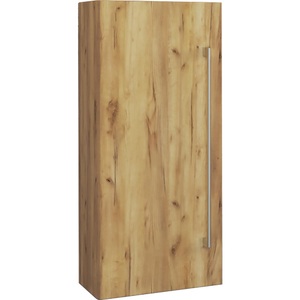 MID.YOU, MID.YOU Hängeschrank , VCB 3 , Eichefarben, Honig , Holzwerkstoff , 1 Fächer , 33x75x22 cm , melaminharzbeschichtet,melaminharzbeschichtet,Nachbildung,Nachbildung , 000657016205, VCM - Holz Wandregal | Midischrank Maße: H. 75 x B. 33 T. 22 cm 1 hohe Tür Badinos D, One Size, Beige Medium
