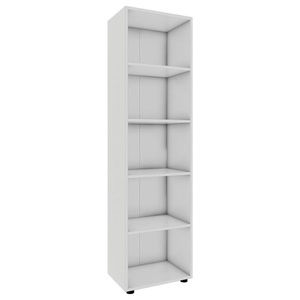 VCM, Holz Büro Stand Regal Bücher Ordner Aktenregal Ordnerregal Bücherregal Ulas 5f Holz Büro Stand Regal Bücher Ordner Aktenregal Ordnerregal Bücherregal Ulas 5f, VCM - Holz Büro Stand Regal Bücher Ordner Aktenregal Ordnerregal Bücherregal Ulas 5f, One Size, Weiss