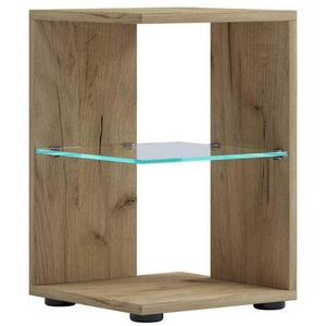 VCM, Holz Beistelltisch Elani Holz Beistelltisch Elani, VCM - Holz Beistelltisch Elani, One Size, Beige Medium