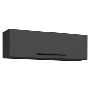 VCM, Holz Wandregal Hängeregal Wandschrank Klappschrank Arila L Holz Wandregal Hängeregal Wandschrank Klappschrank Arila L, VCM - Holzregal hängend | platzsparendes Regal Maße: H. 30 x B. 95 T. cm Elegantes Aufbewahrungsregal Bücherregal Wandboard -, One Size, Anthrazit