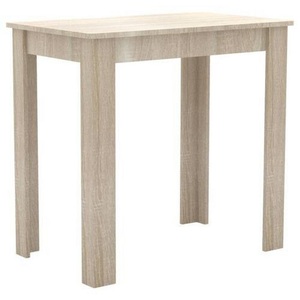 VCM, Holz Esstisch Küchentisch Tisch Esal 80 x 50 cm Holz Esstisch Küchentisch Tisch Esal 80 x 50 cm, VCM - Holz Esstisch Küchentisch Tisch Esal 80 x 50 cm, 80cm, Sonoma-Eiche