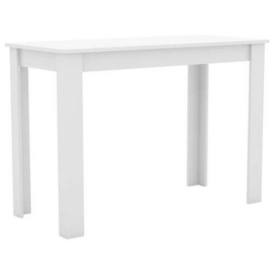 VCM, Holz Esstisch Küchentisch Tisch Esal 110 x 50 cm Holz Esstisch Küchentisch Tisch Esal 110 x 50 cm, VCM - Holz Esstisch Küchentisch Tisch Esal 110 x 50 cm, 110cm, Weiss