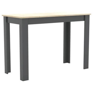 VCM, Holz Esstisch Küchentisch Tisch Esal 110 x 50 cm Holz Esstisch Küchentisch Tisch Esal 110 x 50 cm, VCM - Holz Esstisch Küchentisch Tisch Esal 110 x 50 cm, 110cm, Anthrazit / Honig-Eiche