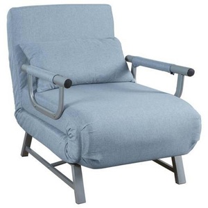VCM, Schlafsessel Sessel Kolino mit Schlaffunktion Schlafsessel Sessel Kolino mit Schlaffunktion, VCM - Schlafsessel | Polyester-Stoff Maße ca. H. 95 x B. 64 T. 78 cm Sessel mit Schlaffunktion Kolino, 200 cm, Blau