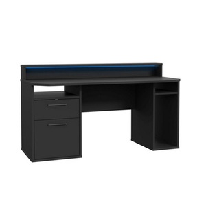 undefined, Gaming Tisch in Schwarz, Gaming Tisch in Schwarz