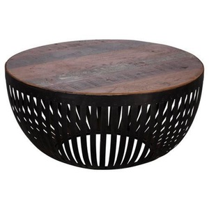 MID.YOU, MID.YOU Couchtisch in holz 70/70/33 cm , Nisha , 70x33 cm , 000850002301, MID.YOU Couchtisch in holz 70/70/33 cm , Nisha , Braun , Recyclingholz , massiv , 70x33 cm , lackiert,Echtholz , 000850002301