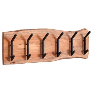 MID.YOU, MID.YOU Wandgarderobe , Wl6.359 , 29x12.5 cm , 000850040008, MID.YOU Wandgarderobe , Wl6.359 , Akaziefarben , Holz , Akazie , massiv , 29x12.5 cm , lackiert,Echtholz , 000850040008