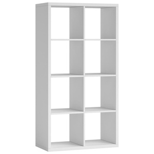 lipo, Raumteiler STYLE, Carryhome Raumteiler 77/147/38 cm in weiss , Style , Holzwerkstoff , 77x147x38 cm , Dekorfolie,Nachbildung , Beimöbel erhältlich , 000887021305