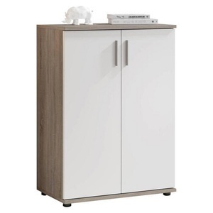 XXXLutz, XXXLutz Kommode 60/82/35 cm , Bobby -Top- , weiss, Eichefarben , Holzwerkstoff , 1 Fächer , 60x82x35 cm , Dekorfolie,Nachbildung , 000887024101, Boxxx Kommode 60/82/35 cm , Bobby -Top- , weiss, Eichefarben , Holzwerkstoff , 1 Fächer , 60x82x35 cm , Dekorfolie,Nachbildung , 000887024101